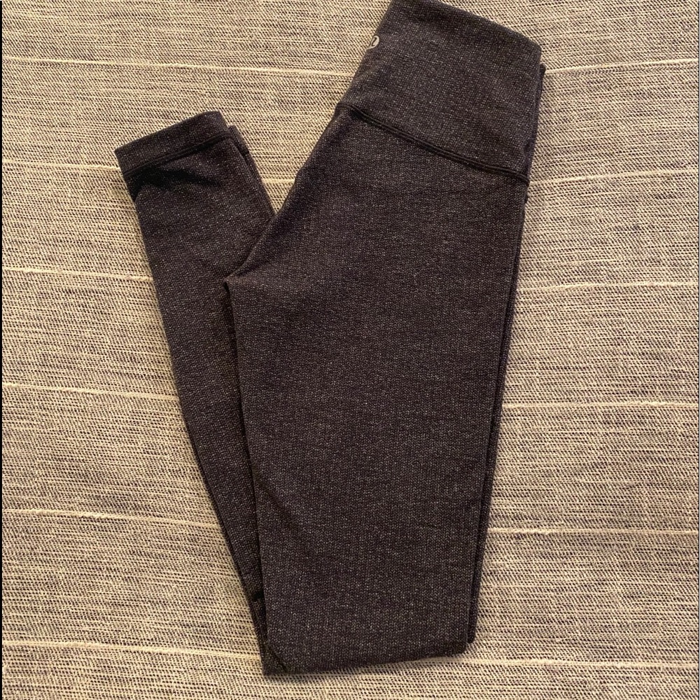 Lululemon 28” Dark Grey Leggings